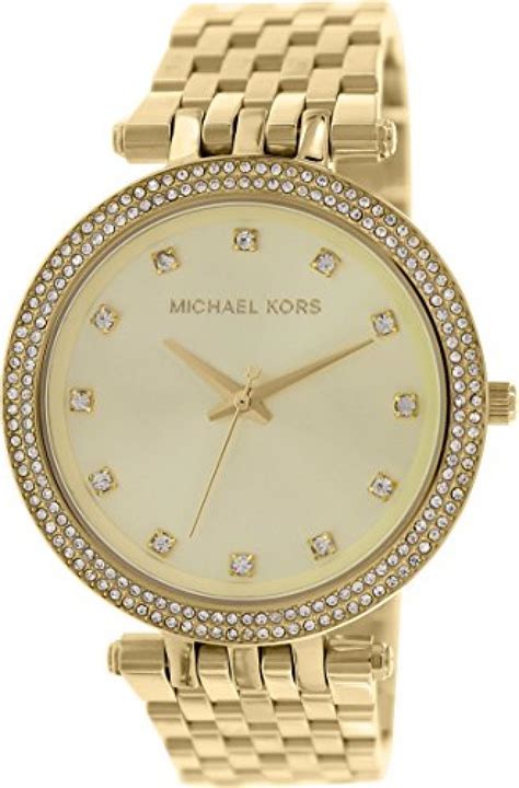 michael kors uhr damen gold glitzer|Mehr.